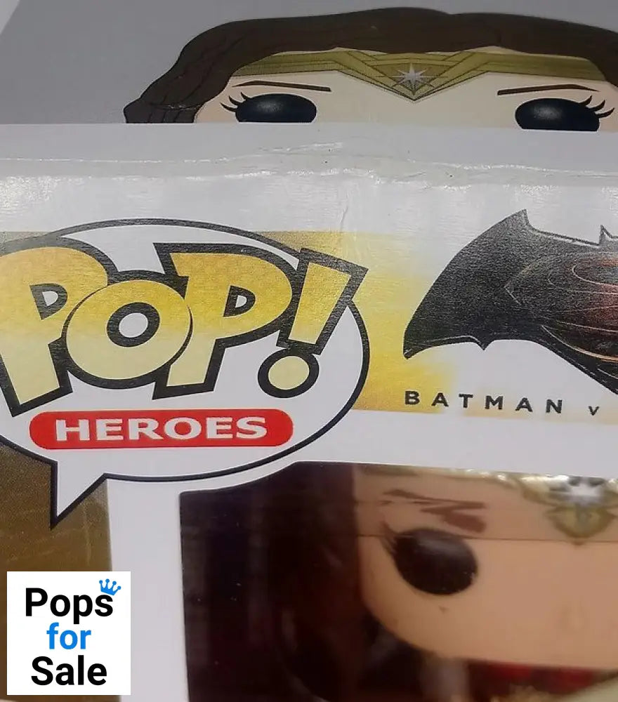 #86 Wonder Woman - DC Batman vs Superman - Box Damaged Funko POP