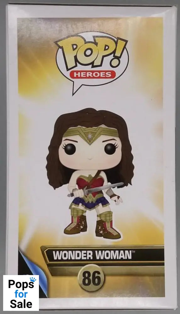 #86 Wonder Woman - DC Batman vs Superman - Box Damaged Funko POP