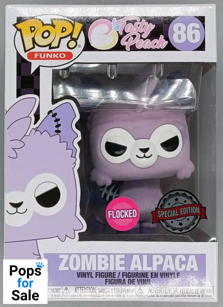 #86 Zombie Alpaca (Purple) Flocked - Funko (Originals) Funko POP