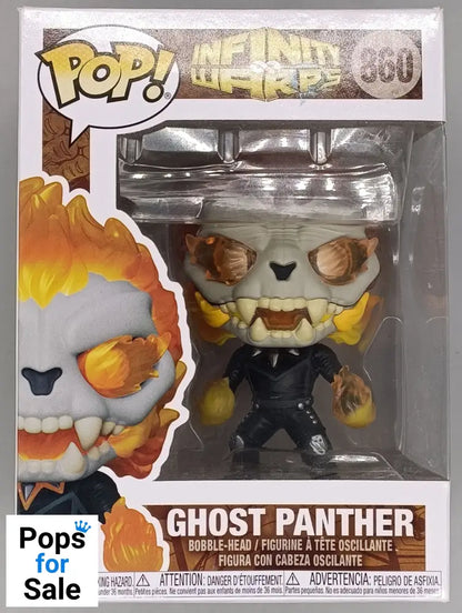 860 Ghost Panther - Marvel Infinity Warps - Funko POP - Box Damaged