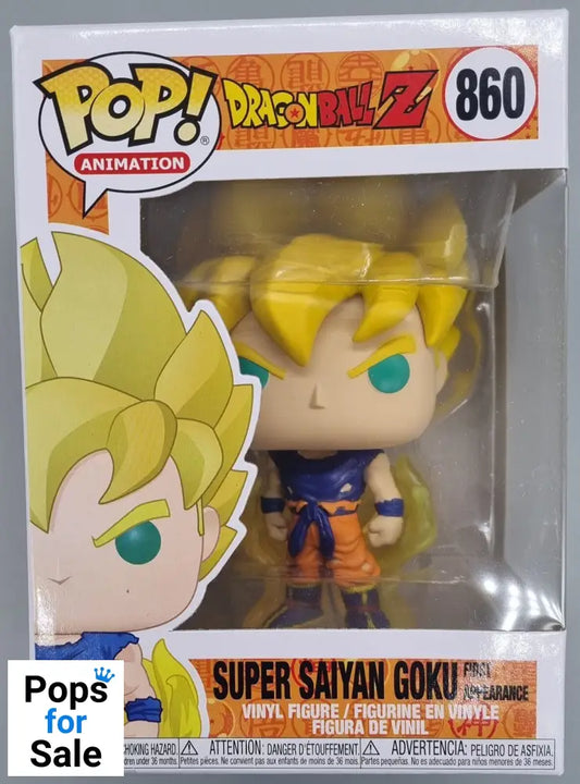 860 Super Saiyan Goku (First Appearance) - Dragon Ball Z Funko POP