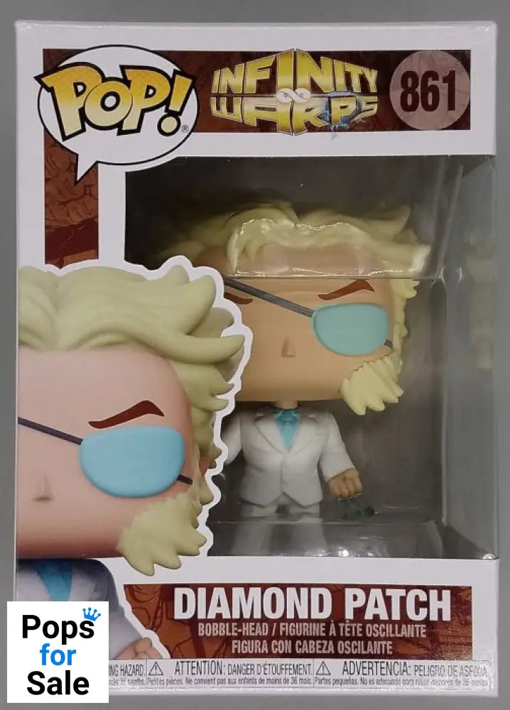 #861 Diamond Patch - Marvel Infinity Warps Funko POP