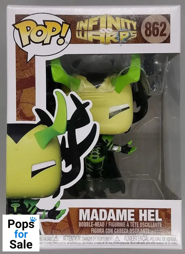 #862 Madame Hel - Marvel Infinity Warps Funko POP