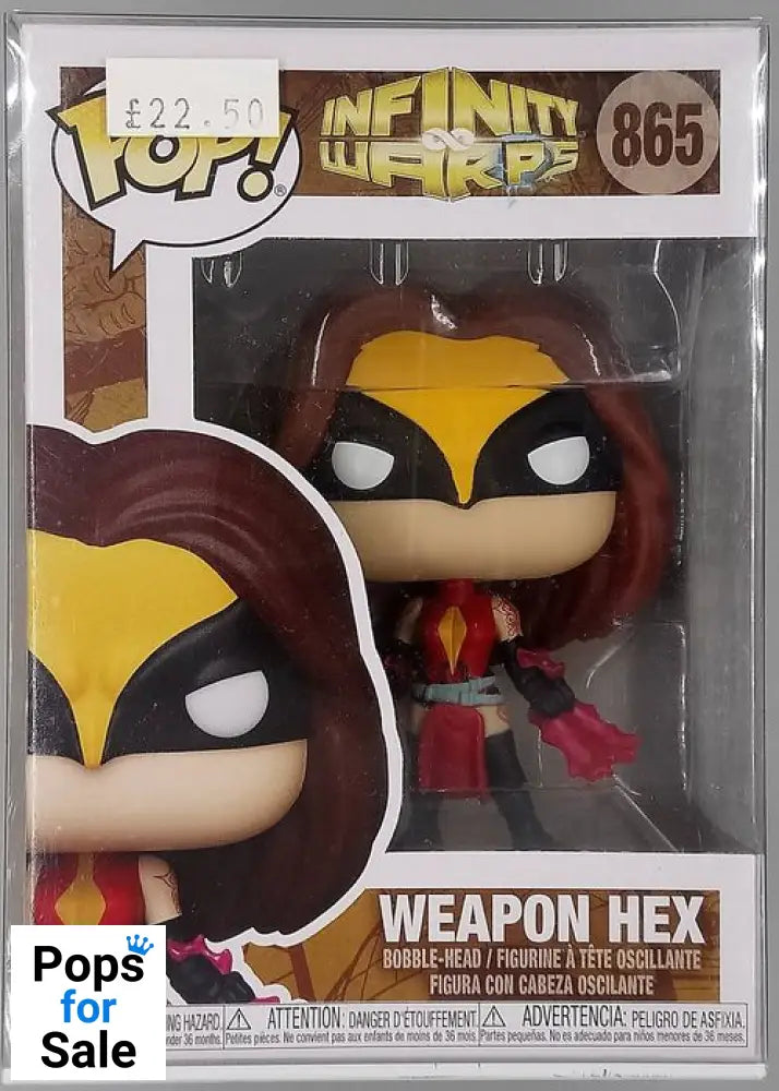 #865 Weapon Hex - Marvel Infinity Warps Funko POP