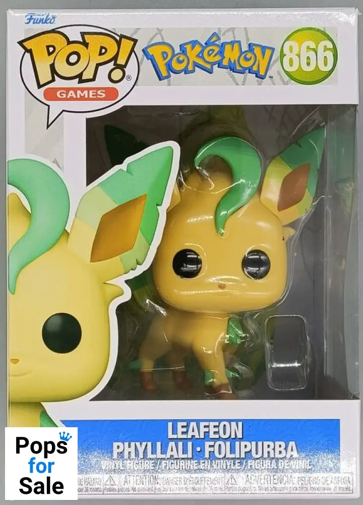 866 Leafeon - Pokemon - Box Damaged Funko POP