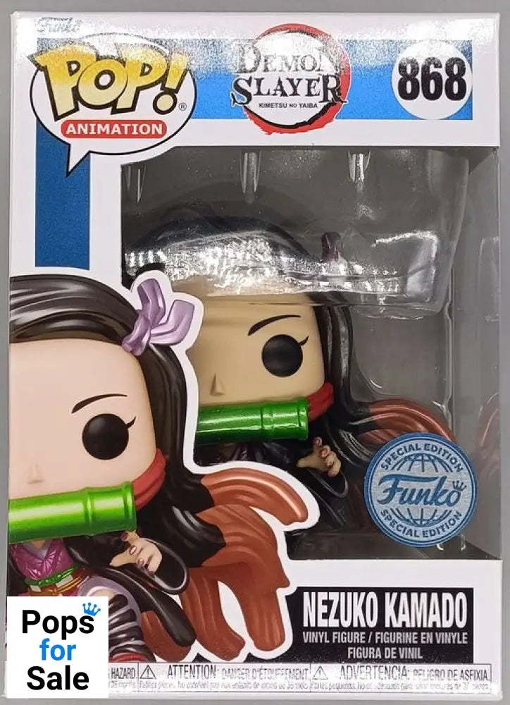 868 Nezuko Kamado - Demon Slayer - Box Damaged Funko POP