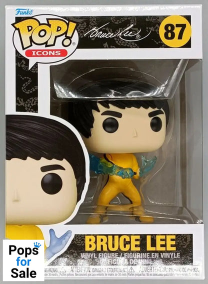 87 Bruce Lee - Bruce Lee - Icons Funko POP - Brand New