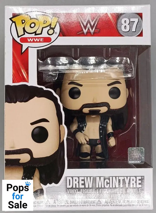 87 Drew McIntyre - WWE - Funko POP - Box Damaged
