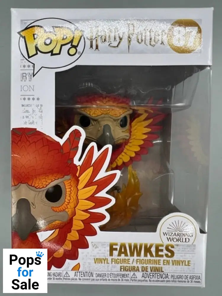 87 Fawkes - Harry Potter - Funko POP - Box Damaged