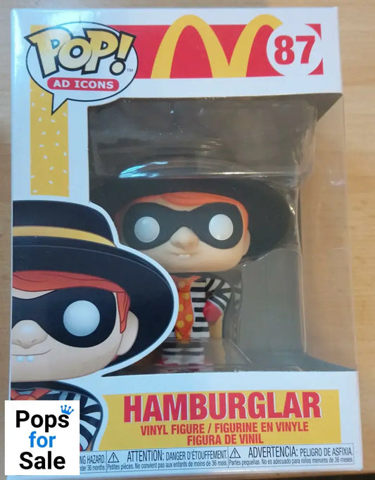 #87 Hamburglar - Ad Icons - McDonald's Funko POP