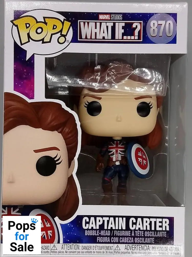 #870 Captain Carter - Marvel What If...? Funko POP