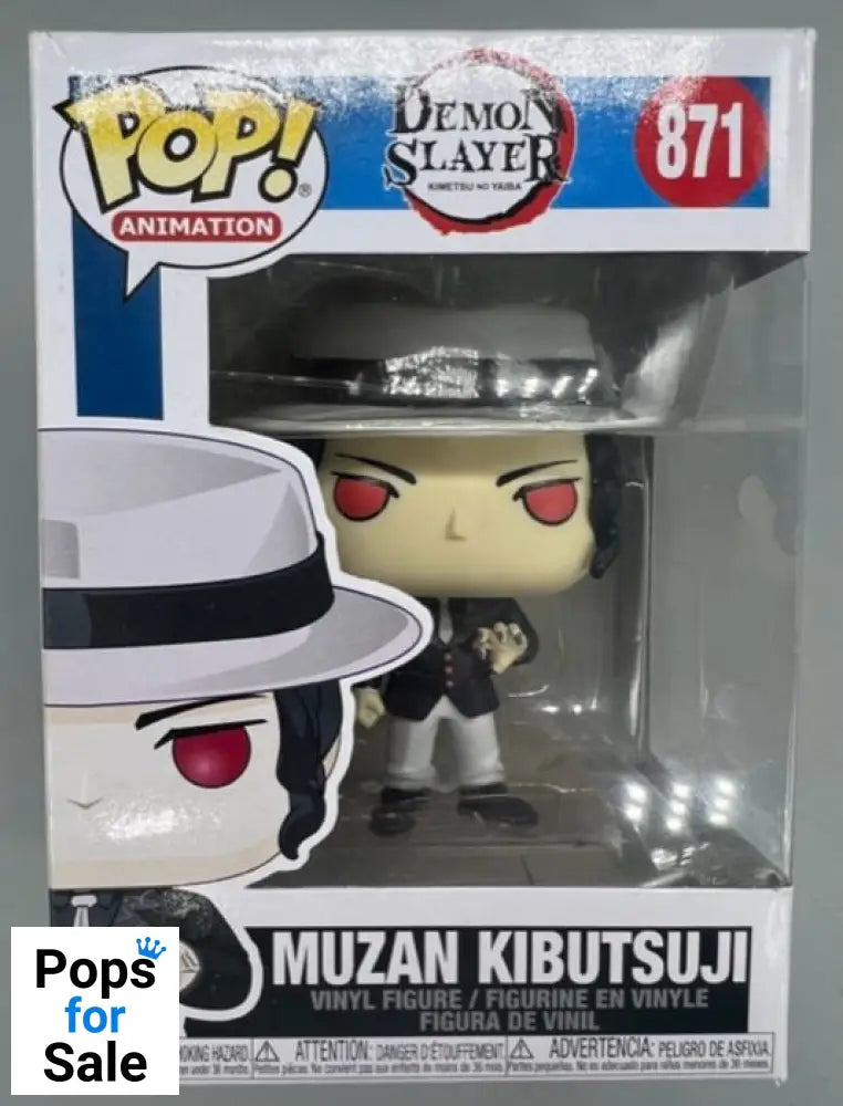 871 Muzan Kibutsuji - Demon Slayer - Funko POP - Box Damaged