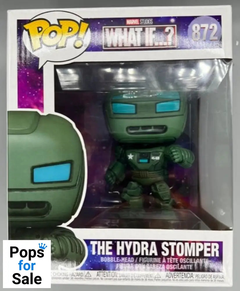 #872 The Hydra Stomper - 6 Inch - Marvel What If...? Box Damaged Funko POP