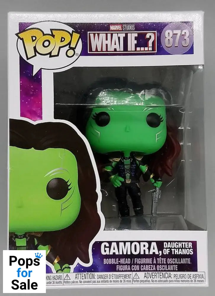 873 Gamora (Daughter of Thanos) - Marvel What If...? Box Damaged Funko POP