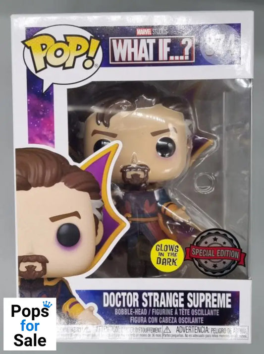 #874 Doctor Strange Supreme Glow - Marvel What If..? Funko POP