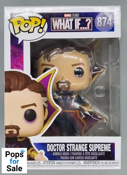 874 Doctor Strange Supreme - Marvel What If...? - Damaged Box Funko POP