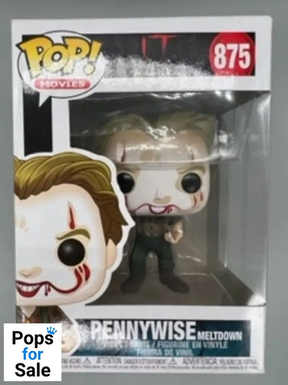 #875 Pennywise (Meltdown) - Horror - IT - Box Damaged Funko POP