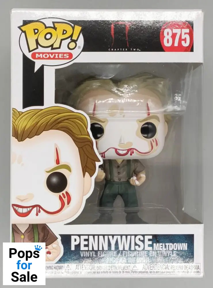 #875 Pennywise (Meltdown) - Horror - IT Funko POP