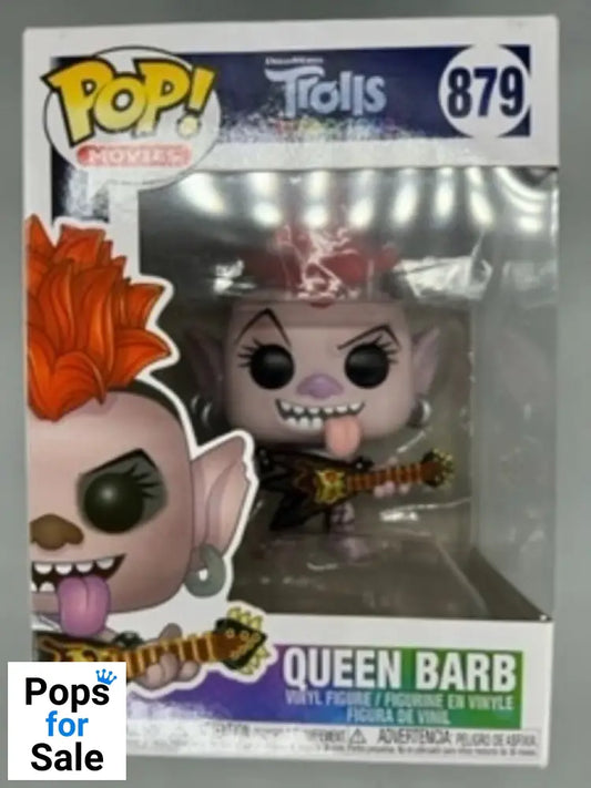 879 Queen Barb - Trolls World Tour - Box Damaged Funko POP