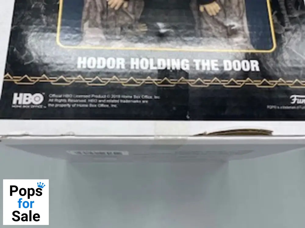 88 Hodor (Holding the Door) Deluxe Game of Thrones - Box Damaged Funko POP
