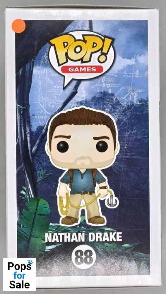 88 Nathan Drake - Uncharted 4 - Box Damaged Funko POP