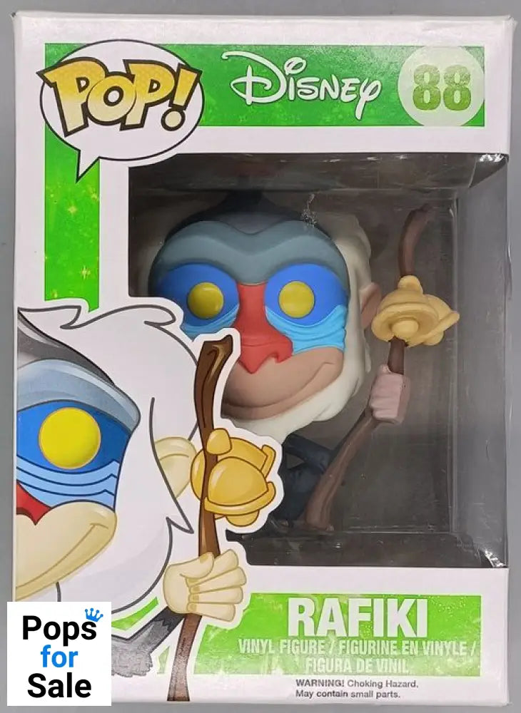 #88 Rafiki - Disney The Lion King - Box Damaged Funko POP