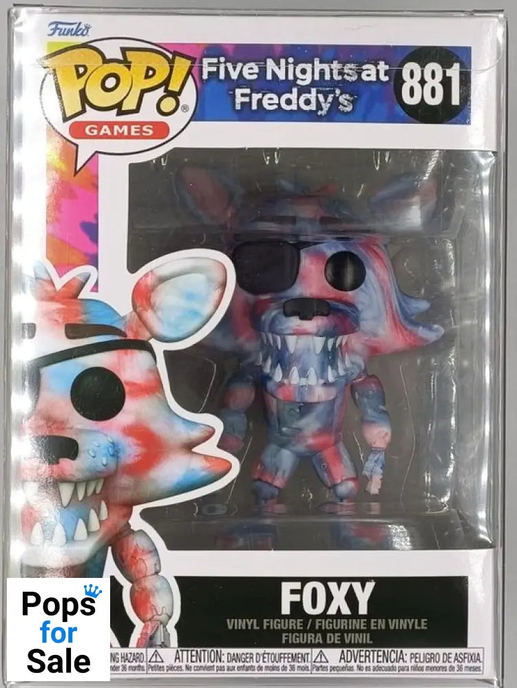 #881 Foxy (Tie-Dye) - Five Nights at Freddy's FNAF Funko POP