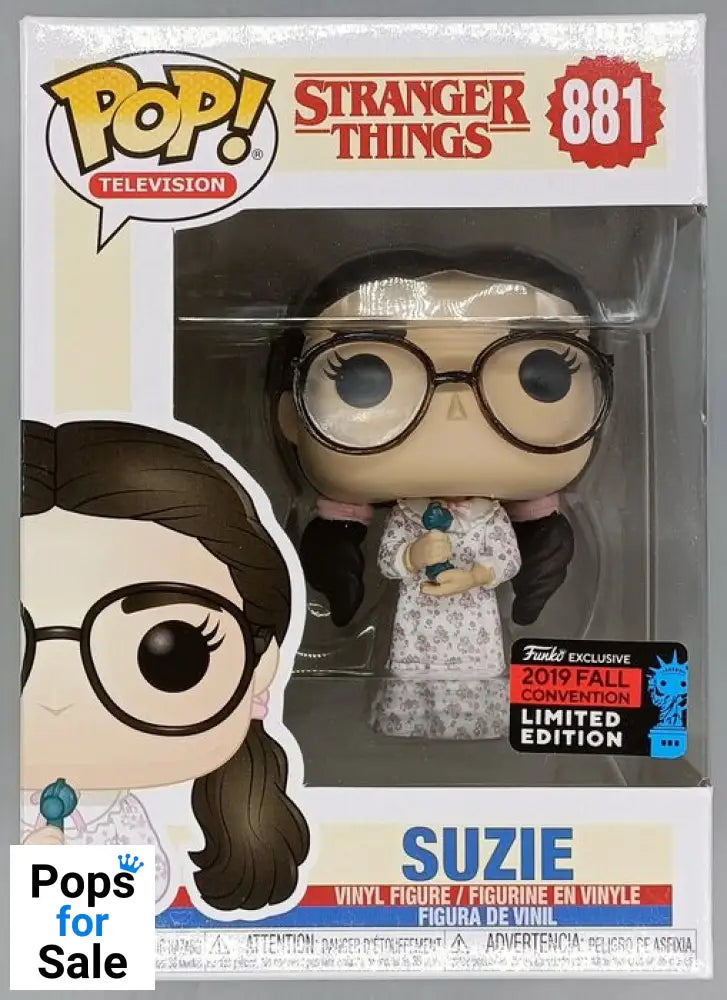 #881 Suzie - Stranger Things - 2019 Con Funko POP