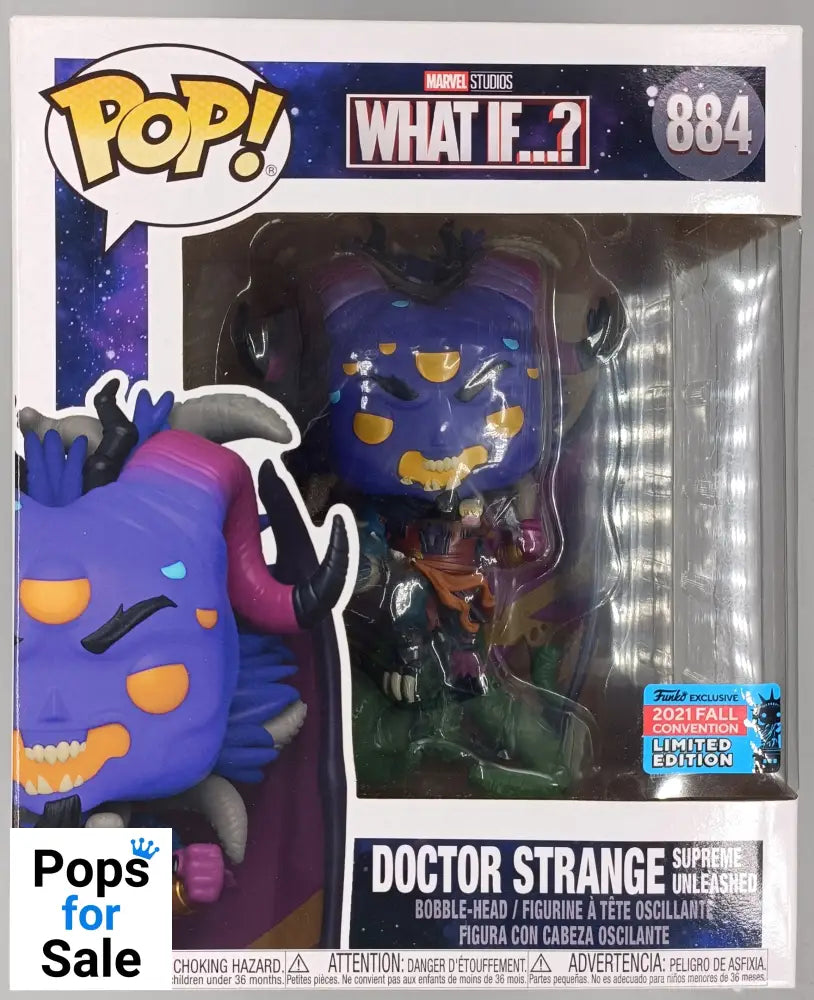 #884 Doctor Strange (Supreme Unleashed) 6 Inch What if...? Funko POP