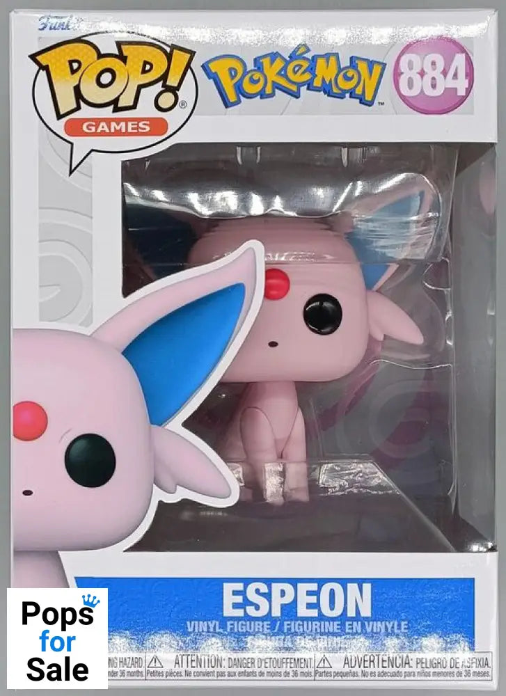 884 Espeon - Pokemon - Box Damaged Funko POP