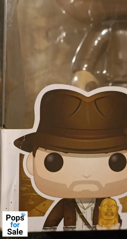 #885 Indiana Jones (w/ Idol) - 10 Inch - Disney - Box Damaged Funko POP