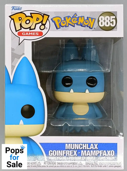 885 Munchlax - Pokemon Funko POP - Brand New