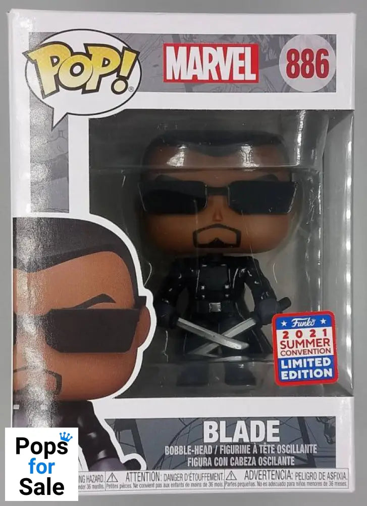886 Blade - Marvel - 2021 Con Funko POP