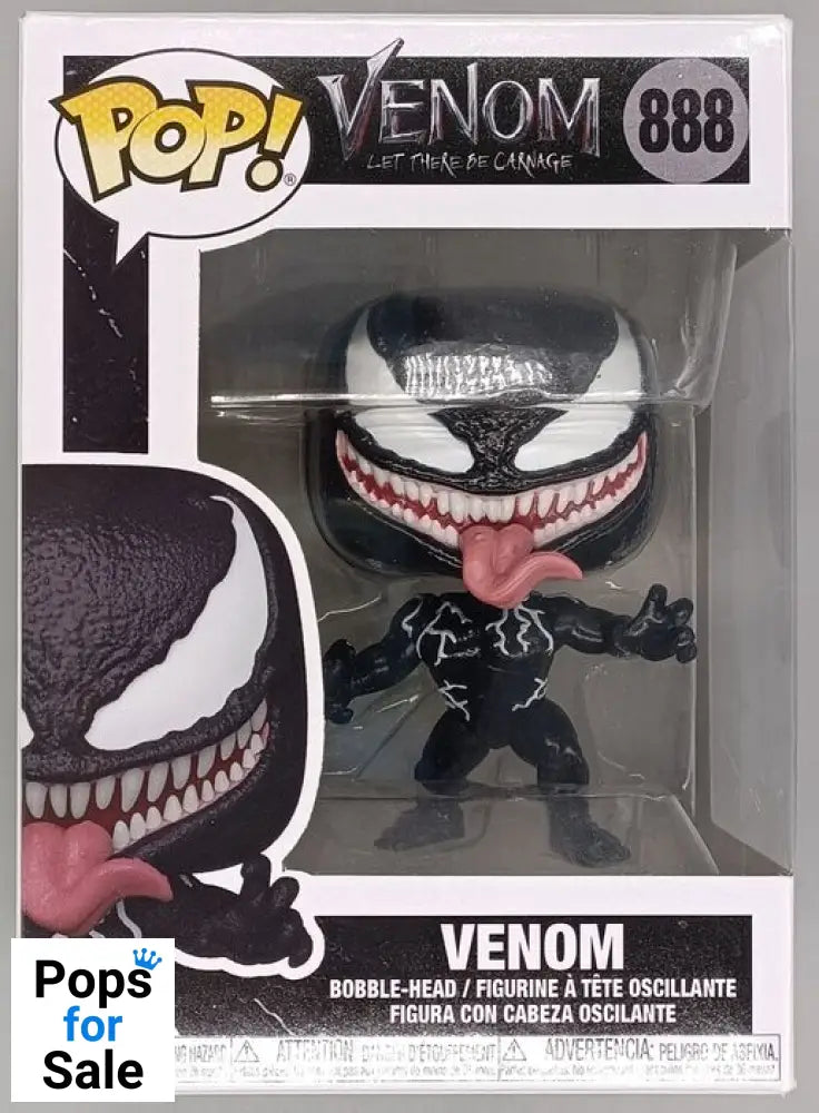 #888 Venom - Marvel Venom Let there be Carnage - Box Damaged Funko POP