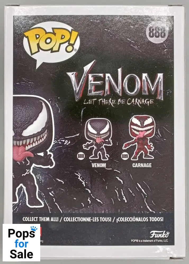 888 Venom - Marvel Venom Let there be Carnage Funko POP