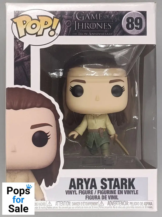 89 Arya Stark (Training) - Game of Thrones - Box Damaged Funko POP