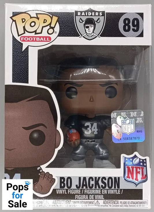 #89 Bo Jackson - NFL Raiders - Box Damaged Funko POP