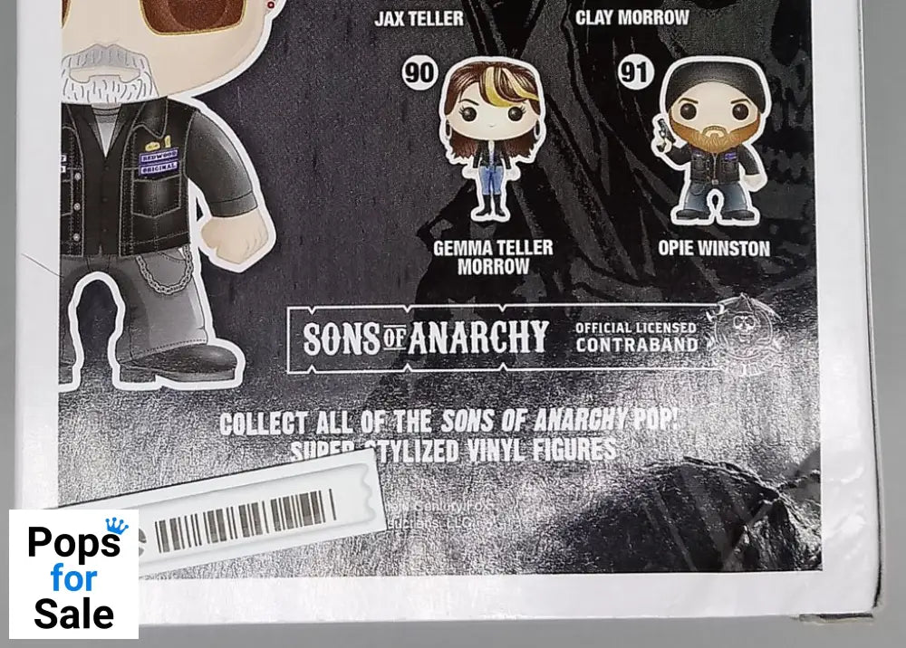 #89 Clay Morrow - Sons of Anarchy - Box Damaged Funko POP