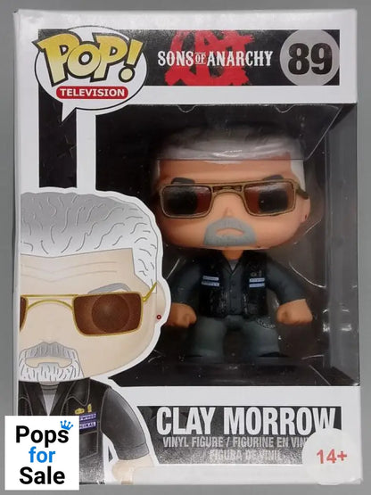 #89 Clay Morrow - Sons of Anarchy - Box Damaged Funko POP