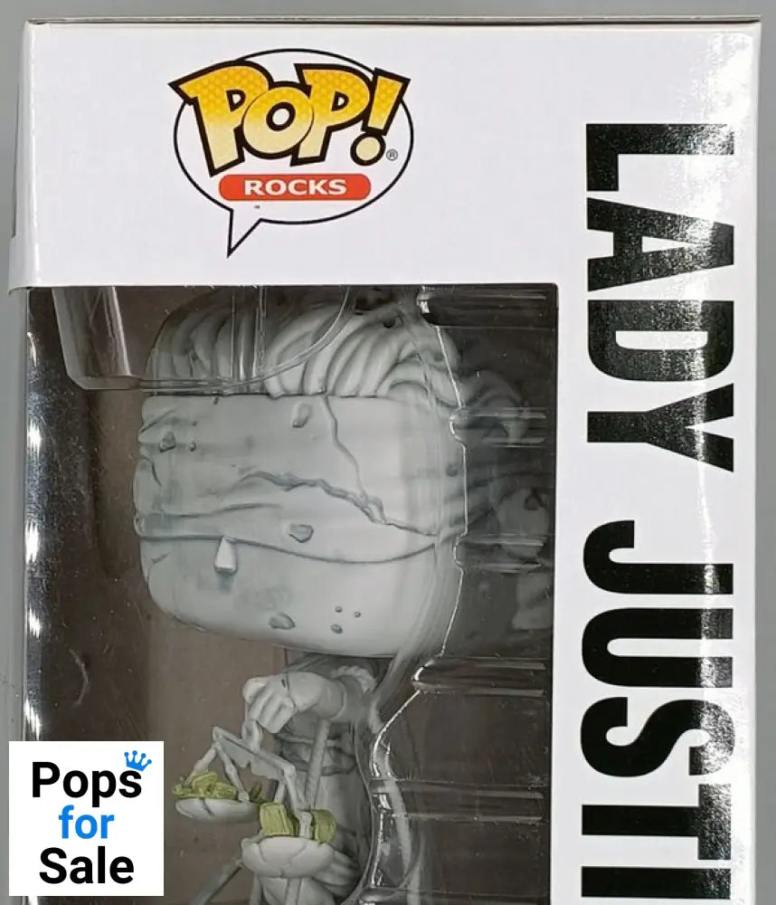 89 Lady Justice - Metallica - Rocks - Box Damaged Funko POP