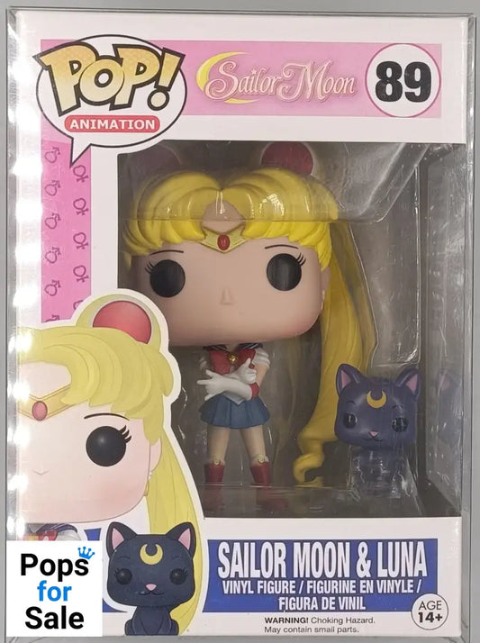89 Sailor Moon & Luna - Sailor Moon Funko POP