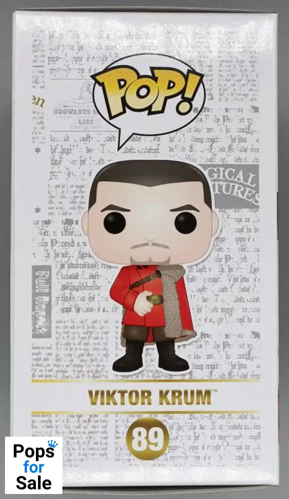 #89 Viktor Krum (Yule) - Harry Potter Funko POP