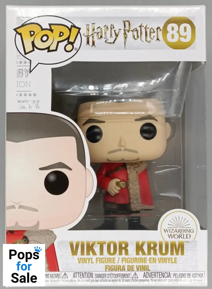 #89 Viktor Krum (Yule) - Harry Potter Funko POP