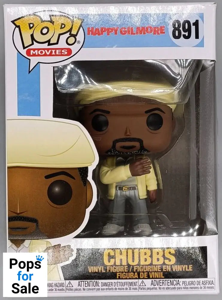 891 Chubbs - Happy Gilmore Funko POP - Box Damaged
