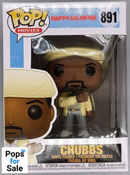 891 Chubbs - Happy Gilmore Funko POP - Box Damaged