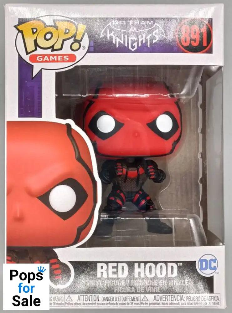 #891 Red Hood - Gotham Knights Funko POP