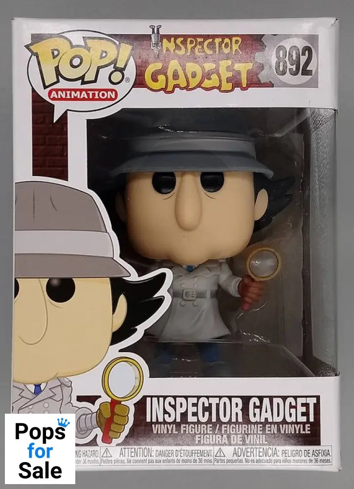 892 Inspector Gadget - Funko POP - Box Damaged