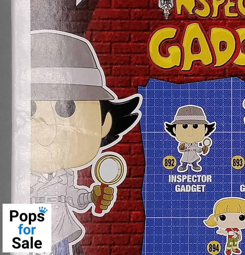 892 Inspector Gadget - Funko POP - Box Damaged
