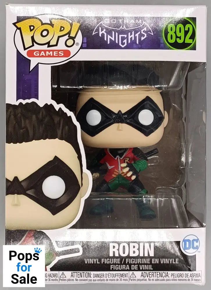892 Robin - DC Gotham Knights - Box Damaged Funko POP