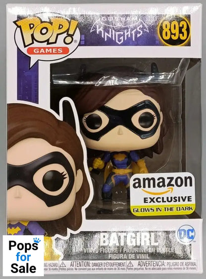 #893 Batgirl - Glow - DC Gotham Knights - Box Damaged Funko POP